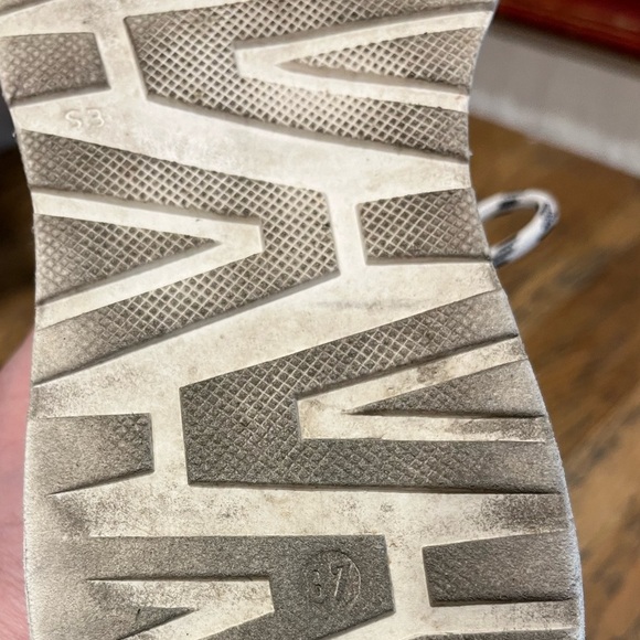 🩷 MÉLINE – White & Pink Chunky Sneakers – Size 37 - Picture 5 of 11